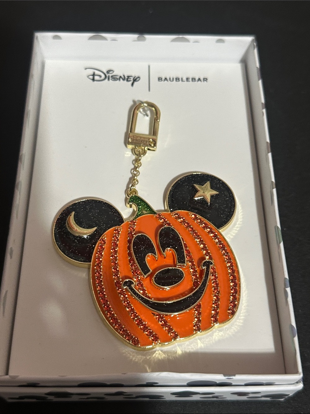 Baublebar Disney Halloween 🎃 Mickey bag charm and key chain